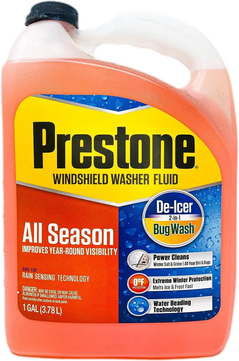 Prestone AS658P All Season 3-in-1 Year Round Windshield Washer Fluid - Image 1